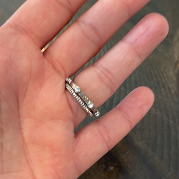 Stackable Rings size 7 Set - Picture 2 of 4